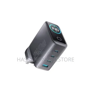 Powerology Voltflow Gan Wall Charger Pd 140w - Black