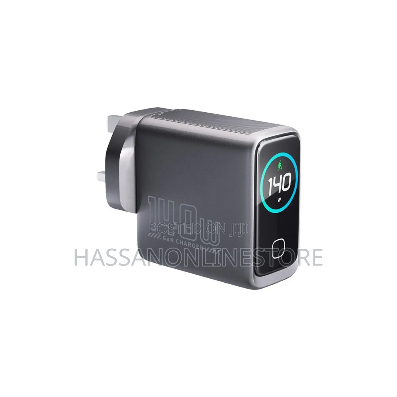 Powerology Voltflow Gan Wall Charger Pd 140w - Black