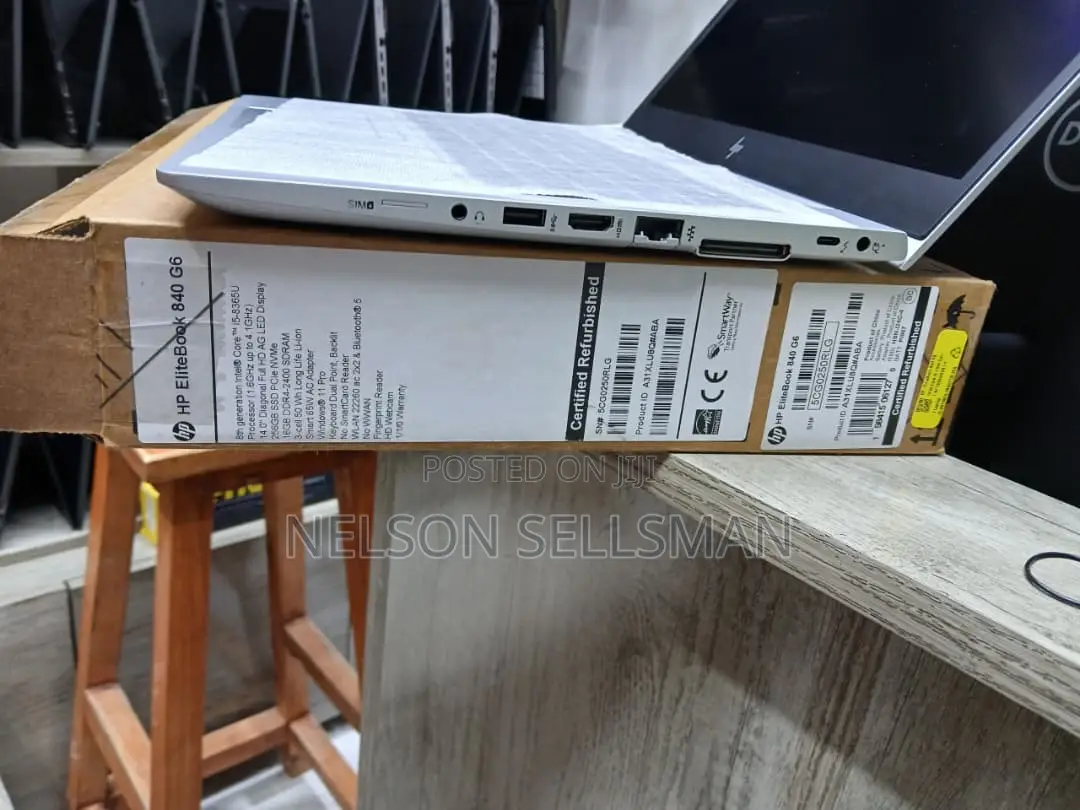 New Laptop HP EliteBook 840 G6 16GB Intel Core I5 SSD 256GB