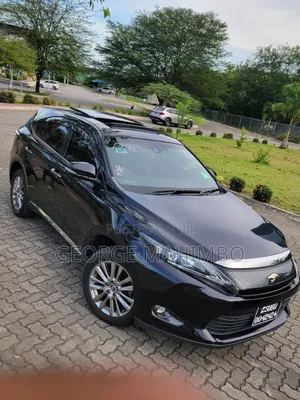 Toyota Harrier 2015 Black