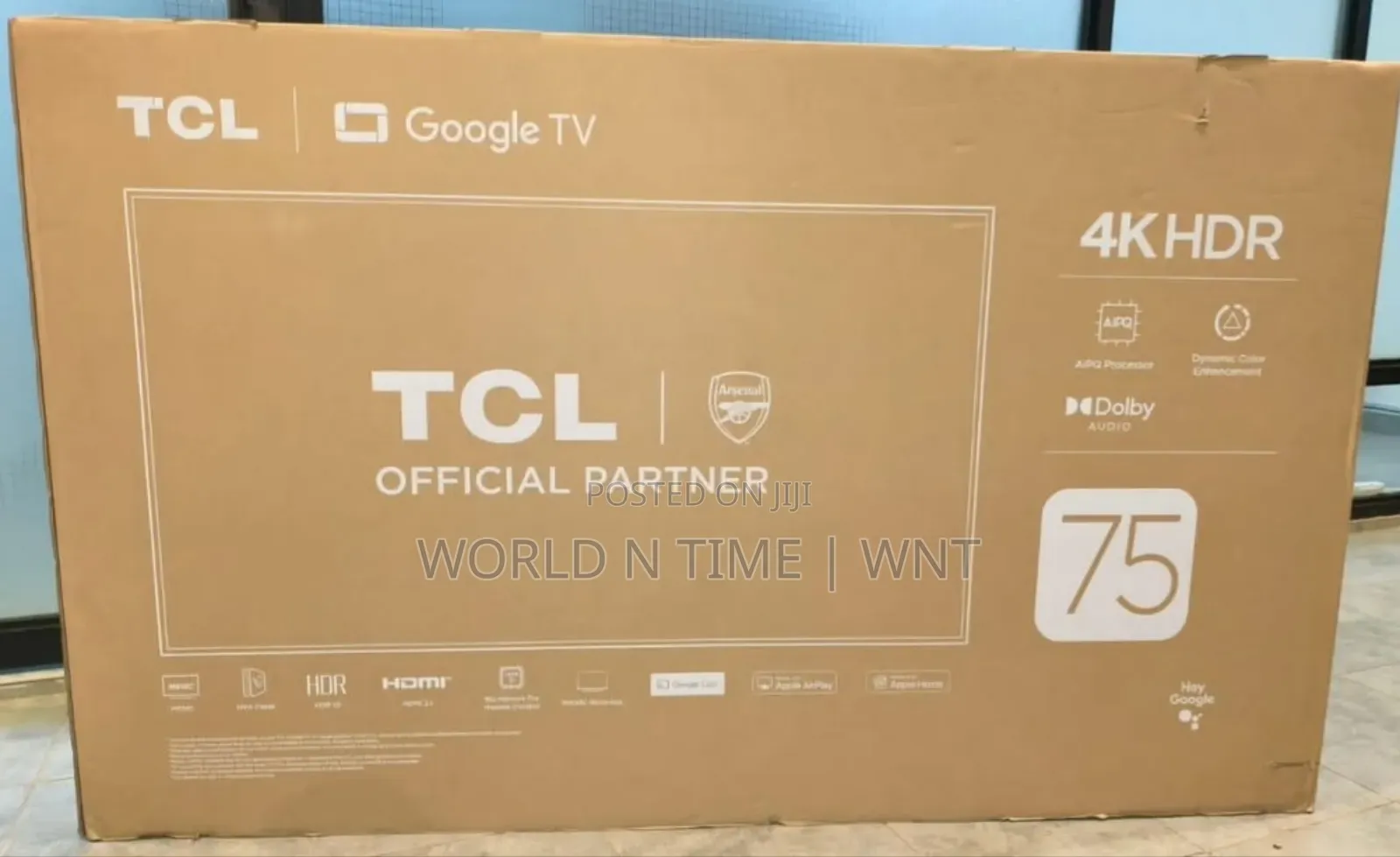 TCL 75" Uhd Smart Led Google Tv With Netflix, Youtube 75v6c (2025)