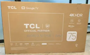 TCL 75" Uhd Smart Led Google Tv With Netflix, Youtube 75v6c (2025)