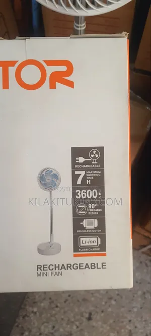 Rechargeable Min Fan Foldable 3600mah