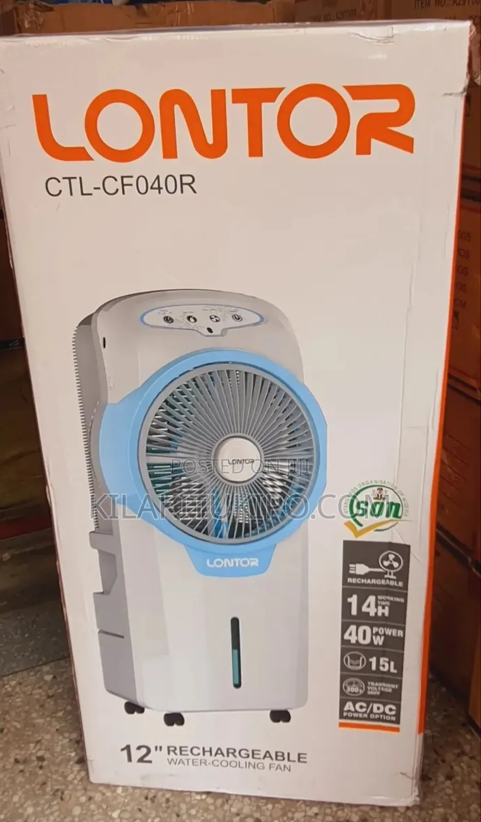 Ac/Dc Rechargeable Air Cooler