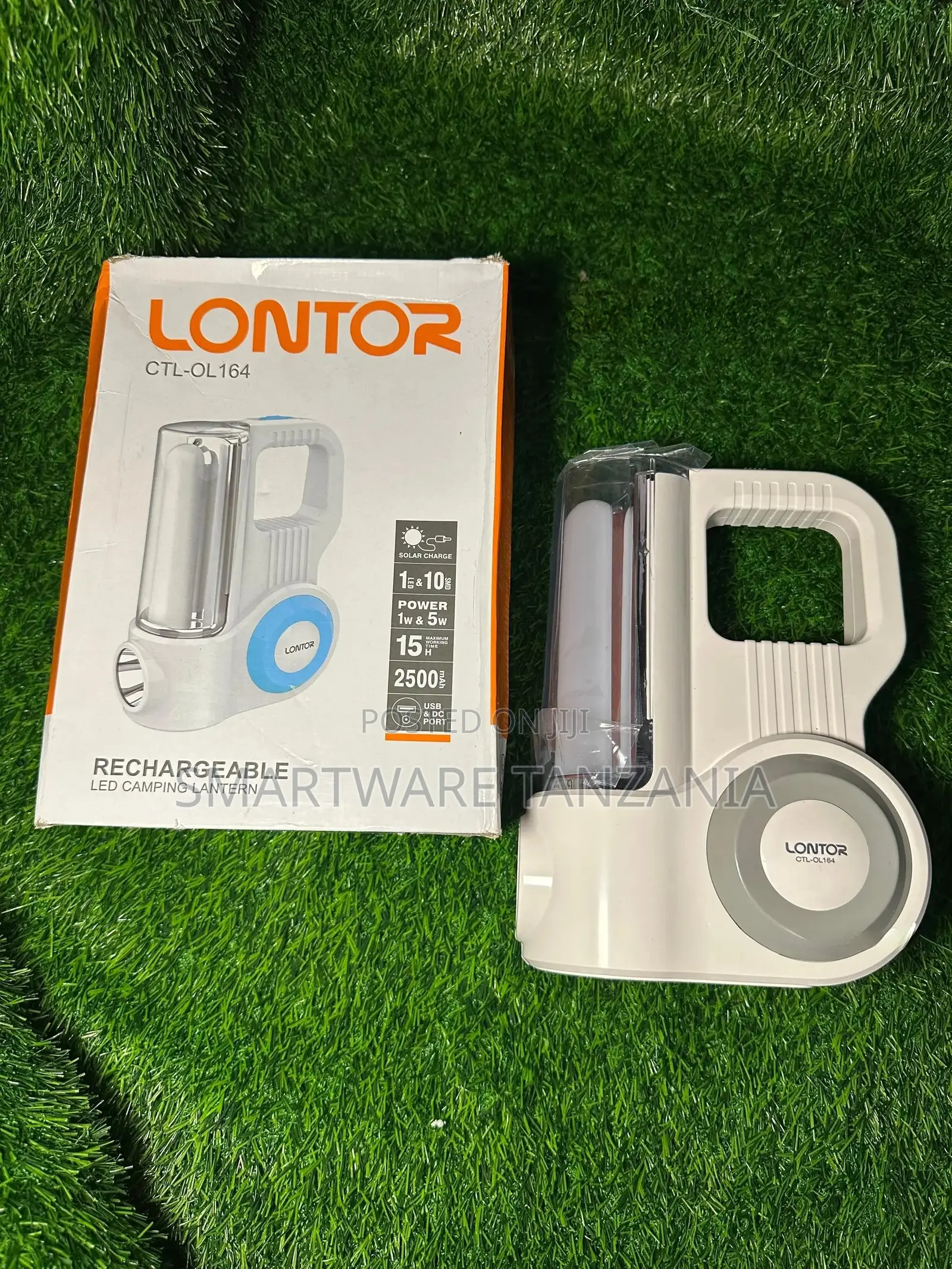 Lontor CTL-Ol164 Portable Led Camping Light Solar Rechargeable