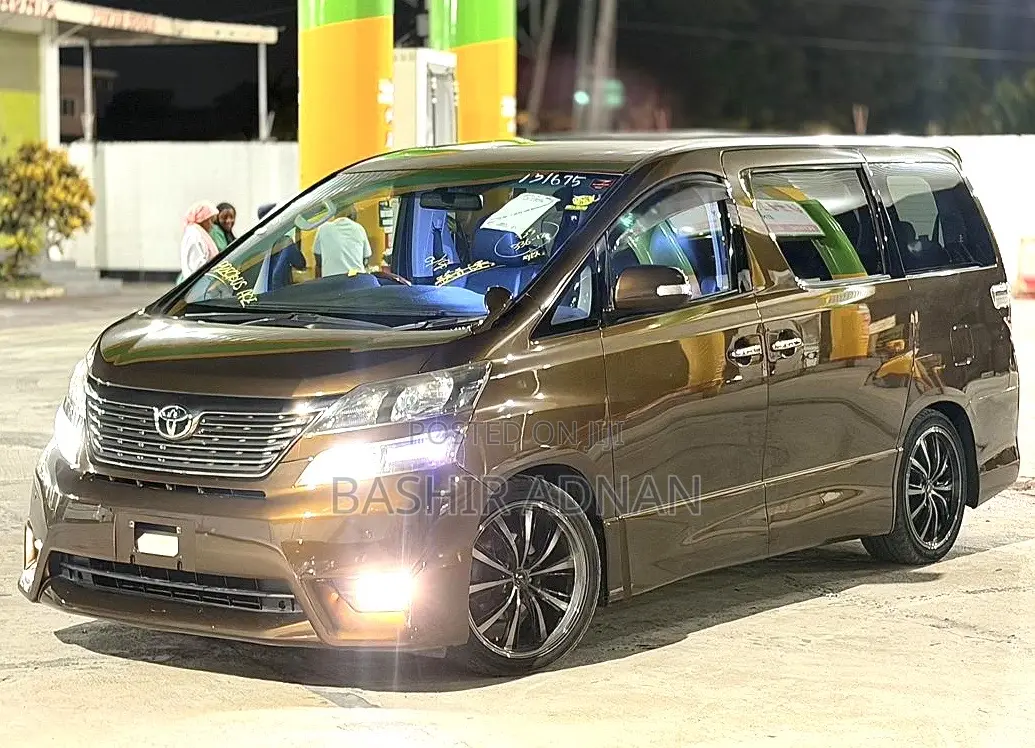 Toyota Vellfire 2010 Brown