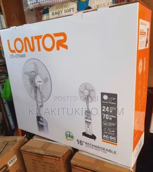 Water Mist Fan Rechargeable 24hr. Working Time