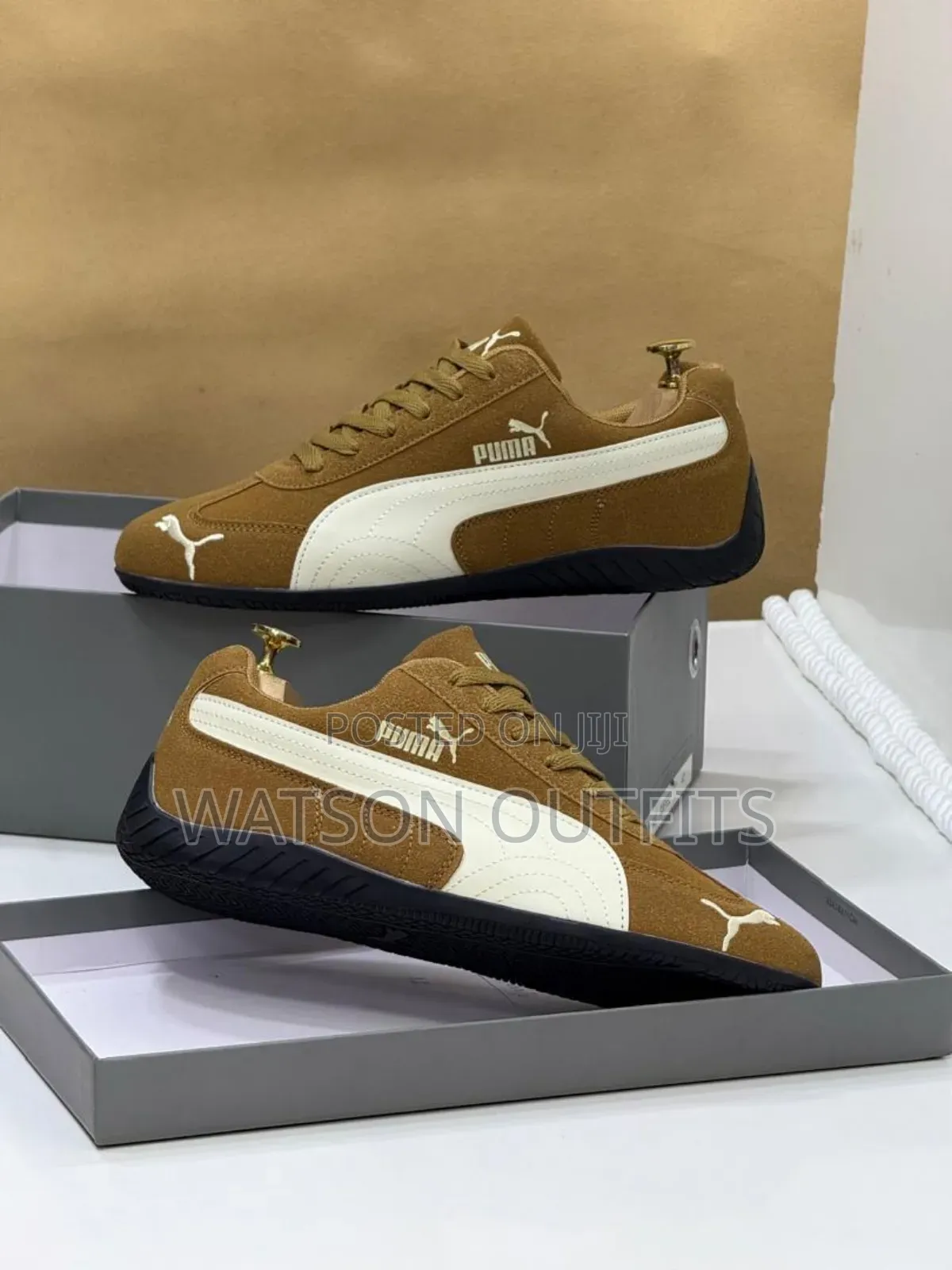 Viatu or Shoes Za Leather Materials Vya Puma Brands or Chapa Ya Puma