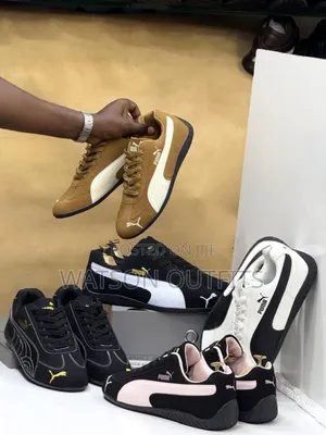 Viatu or Shoes Za Leather Materials Vya Puma Brands or Chapa Ya Puma