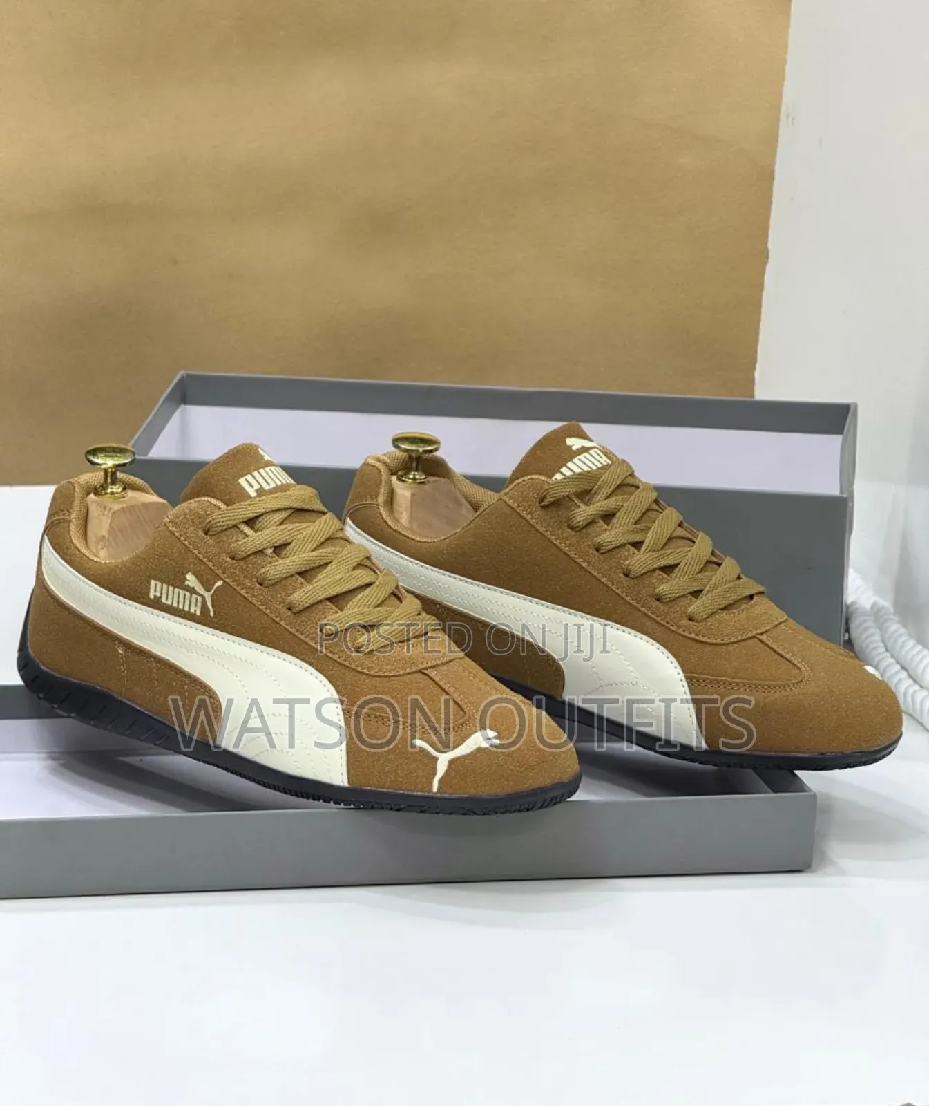 Viatu or Shoes Za Leather Materials Vya Puma Brands or Chapa Ya Puma