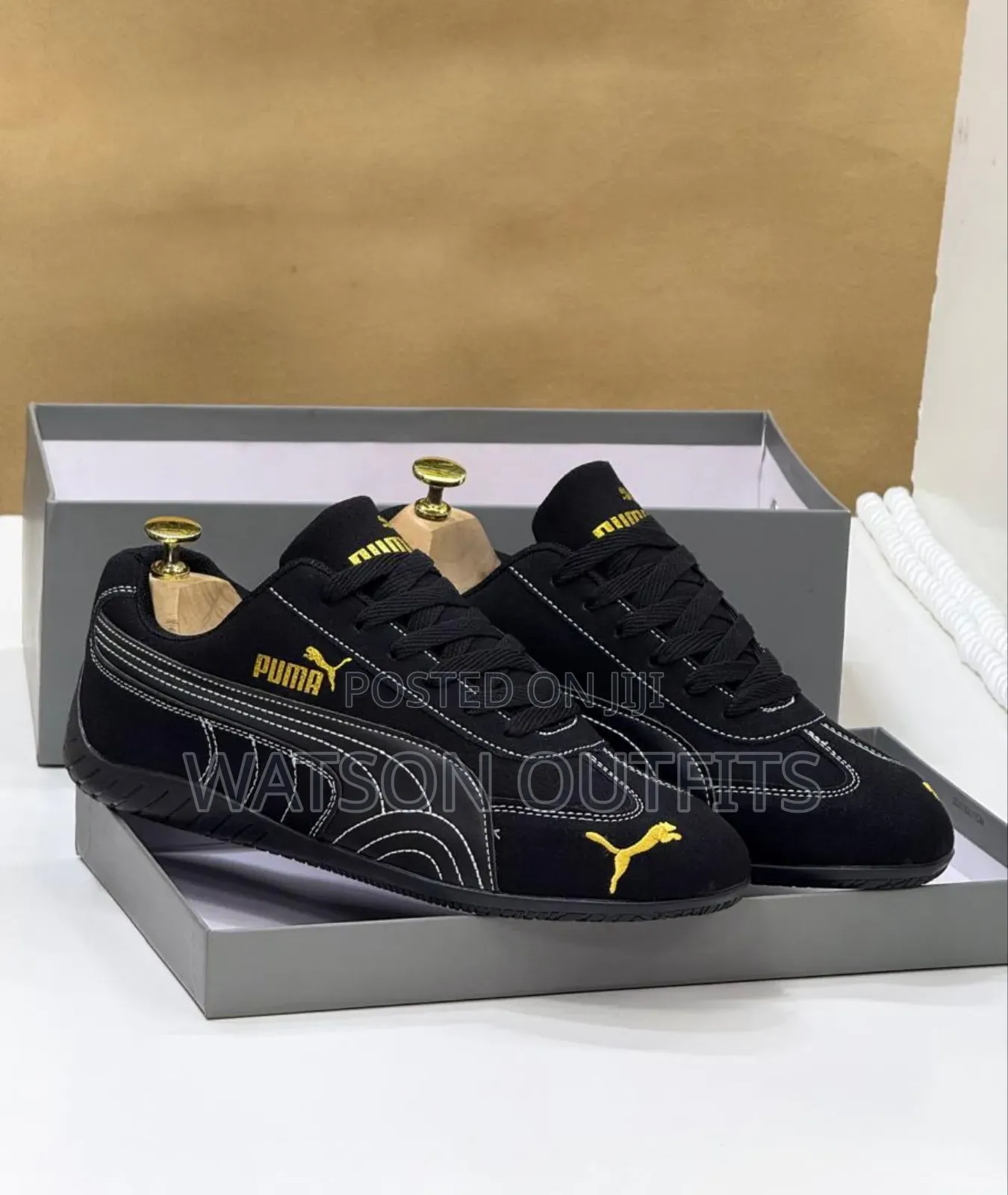 Viatu or Shoes Za Leather Materials Vya Puma Brands or Chapa Ya Puma