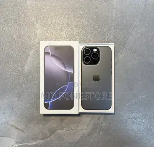 New Apple iPhone 16 Pro 256 GB Black