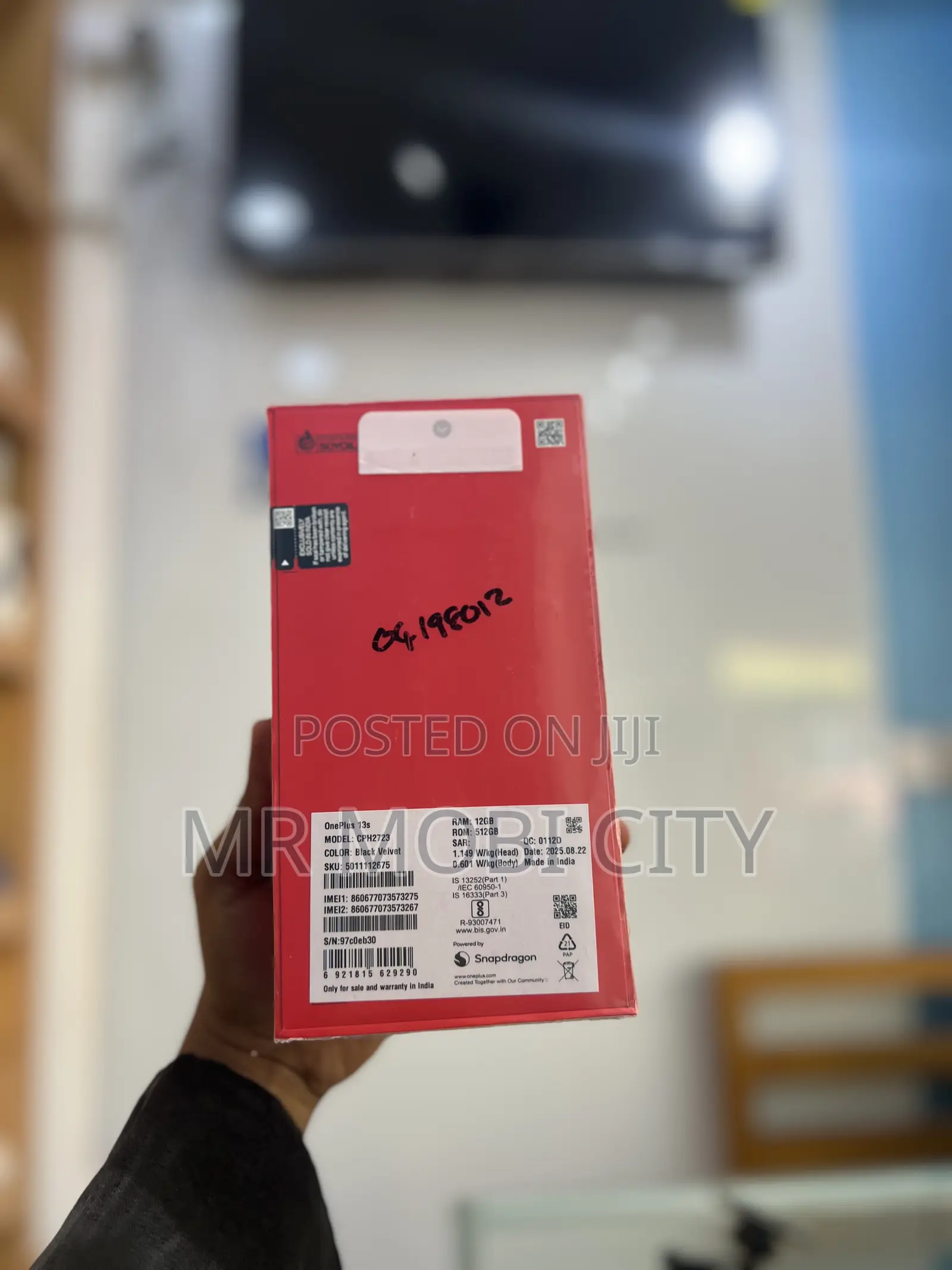 New OnePlus 13s 512 GB Black