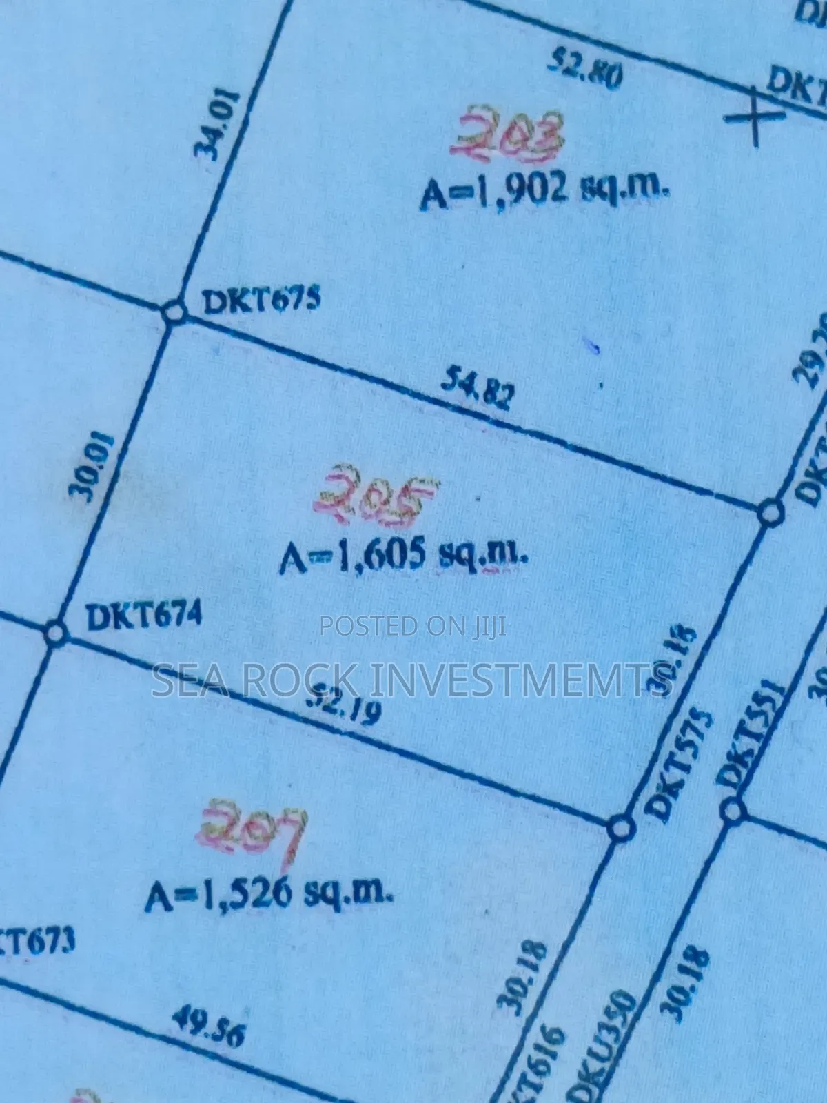Surveyed Plots for Sale at Mwasonga Kigamboni