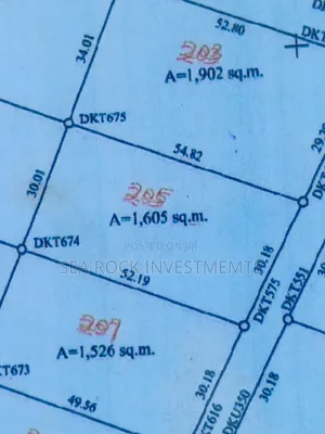 Surveyed Plots for Sale at Mwasonga Kigamboni
