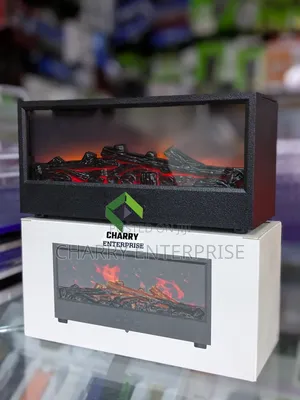 Classic Led Electric Fireplace With Diffuser Humidifier Remote 30cm