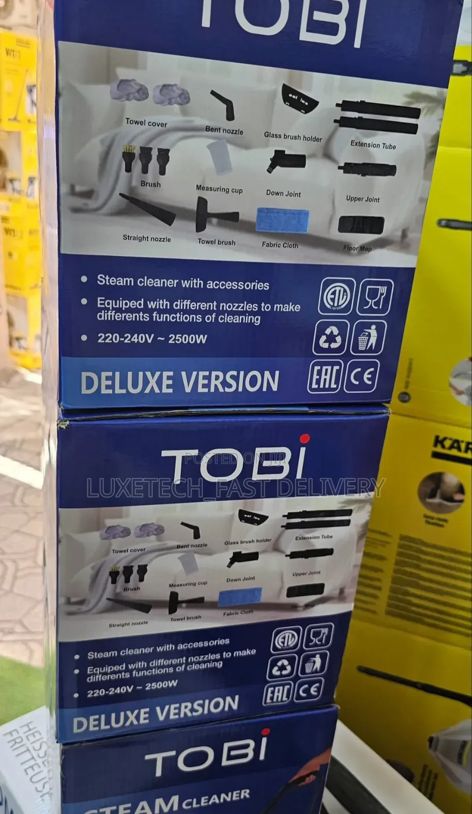 Tobi 16 in 1 Heavy Duty Steam Cleaner