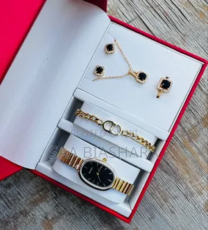 Ladies Set Special for Christmas Maidu Gold and Black