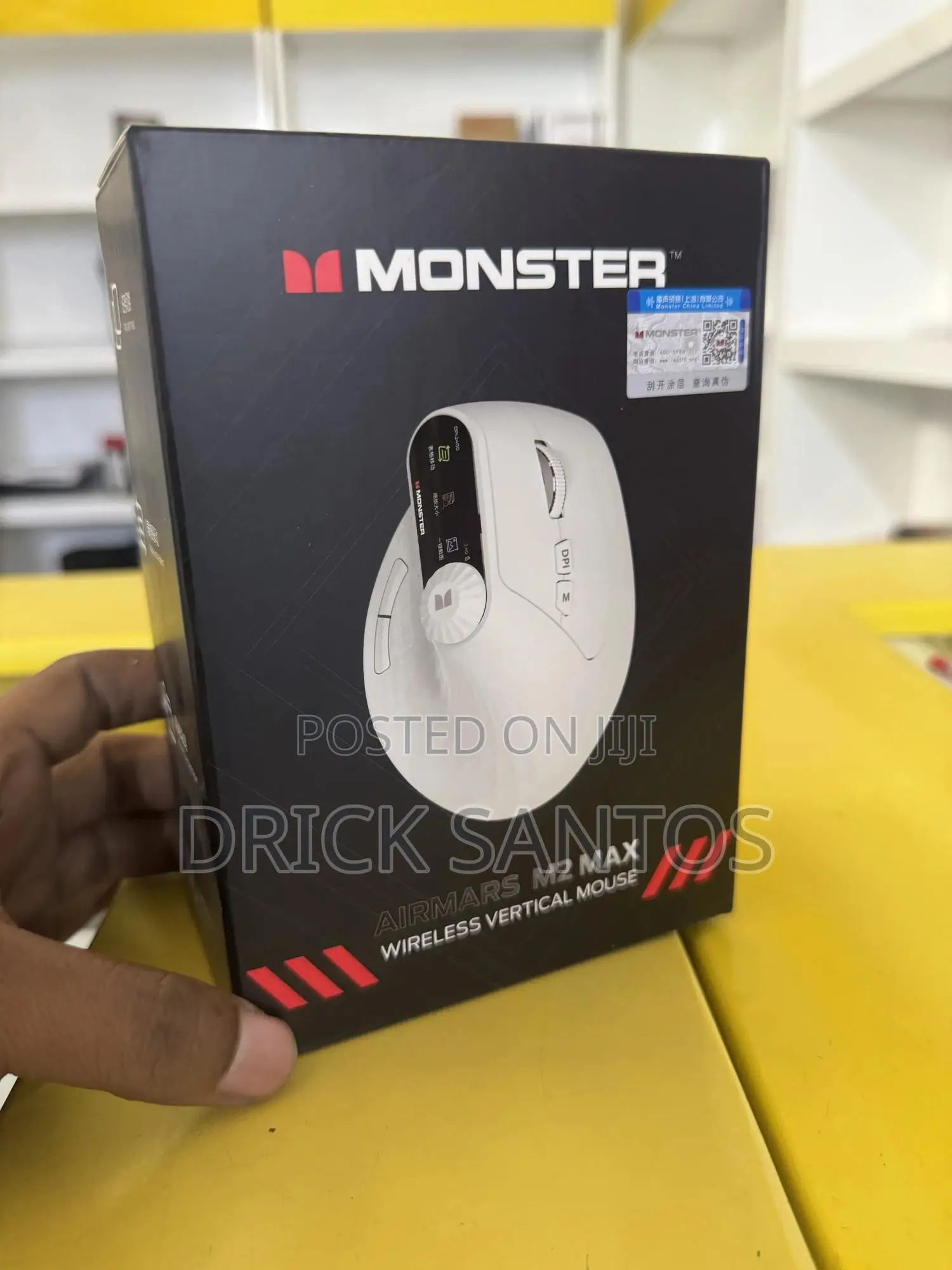 Computer Mouse Egonomic 5.2 Bluetooth Wireless And Cable