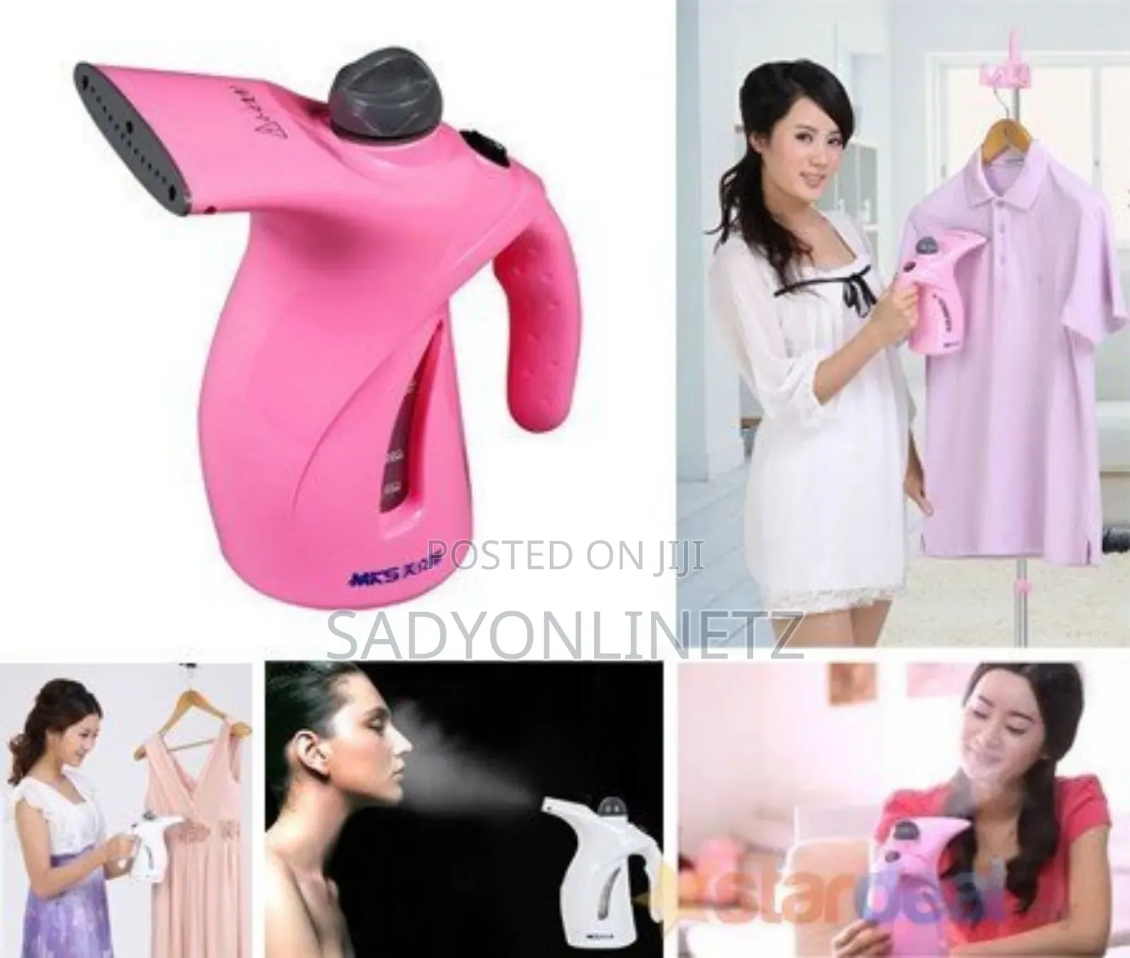 4 In 1 Handheld Garment Facial Steamer
