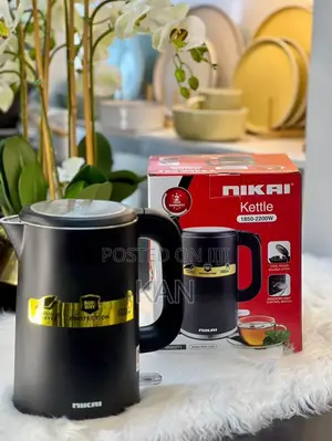 Nikai Electric Kettle Black