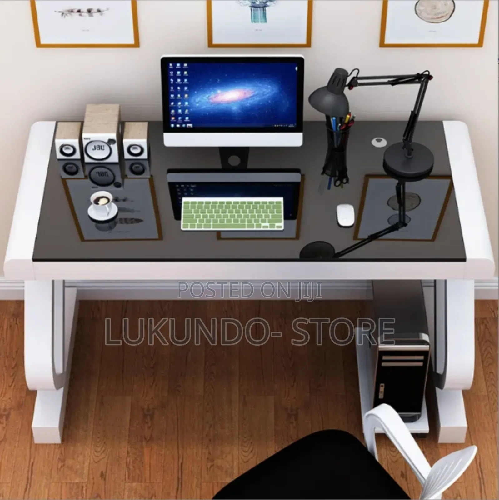 Home Gaming Table Top Glass Size 120cm to 60cm