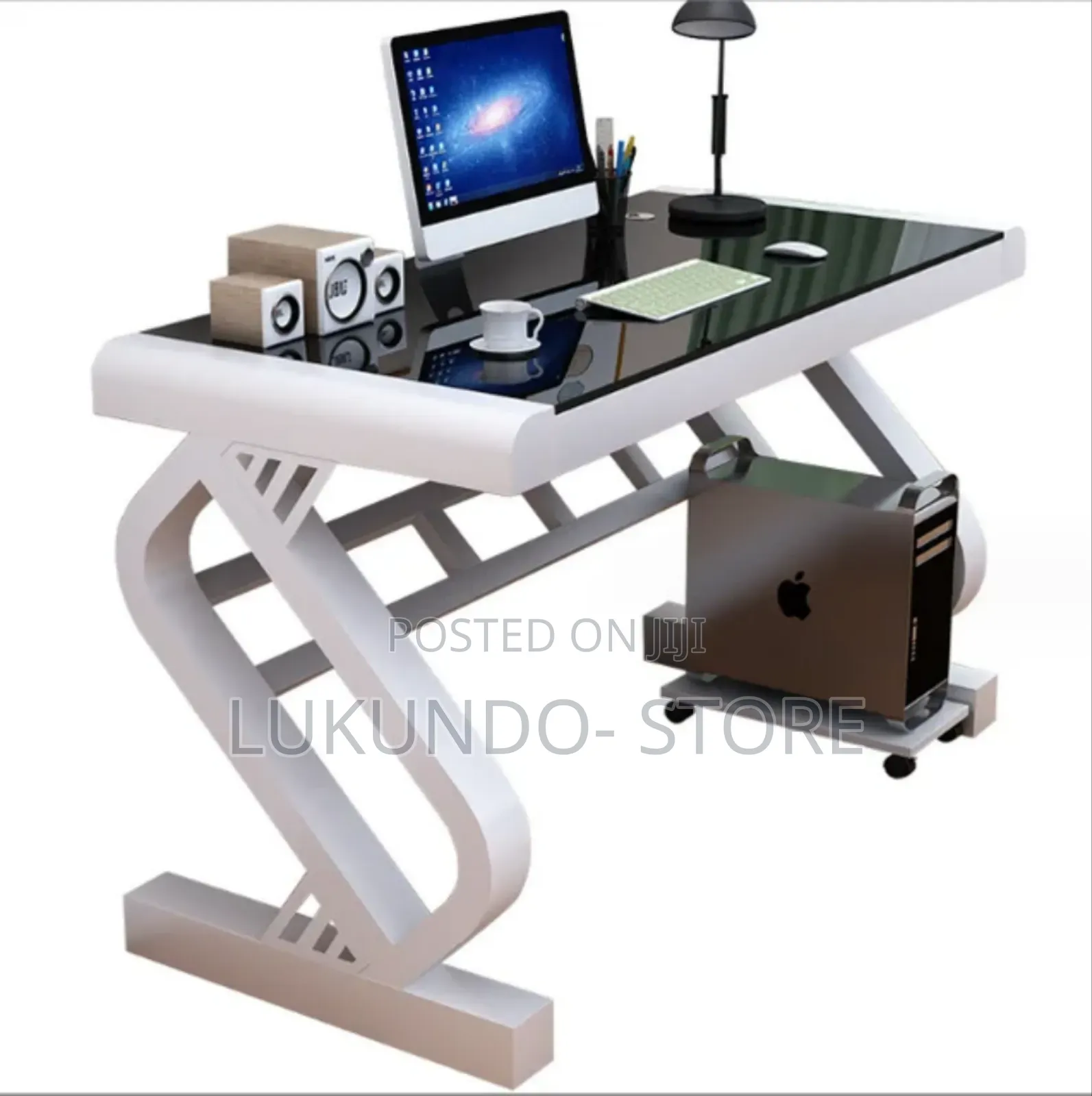 Home Gaming Table Top Glass Size 120cm to 60cm