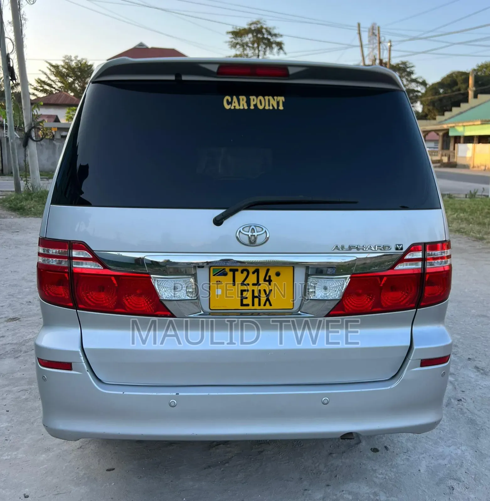 Toyota Alphard 2007 Silver