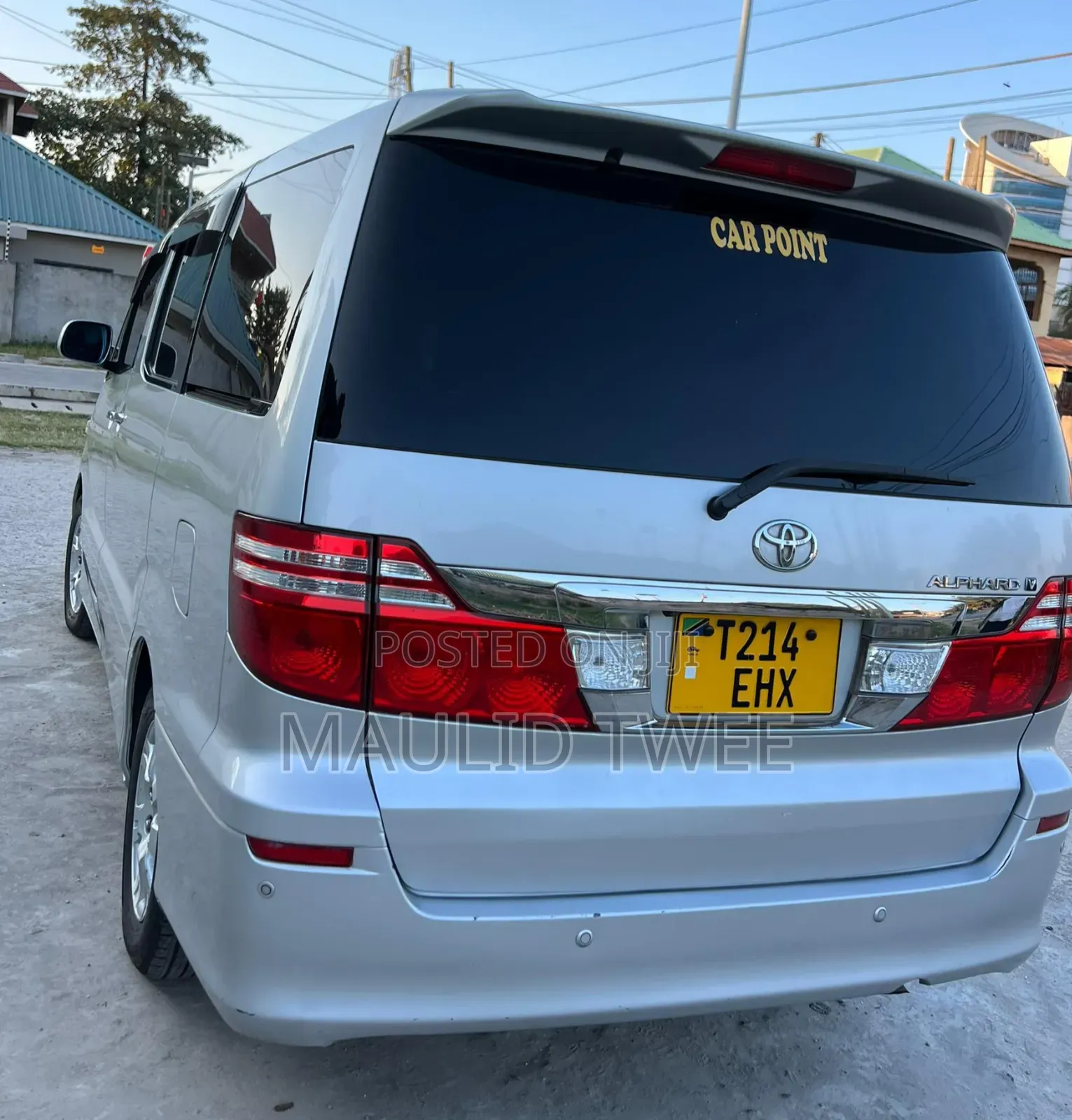 Toyota Alphard 2007 Silver