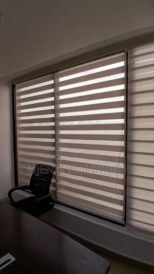 Window Blinders - In Tanzania . Zebra Blinders, Vertical Blinds.