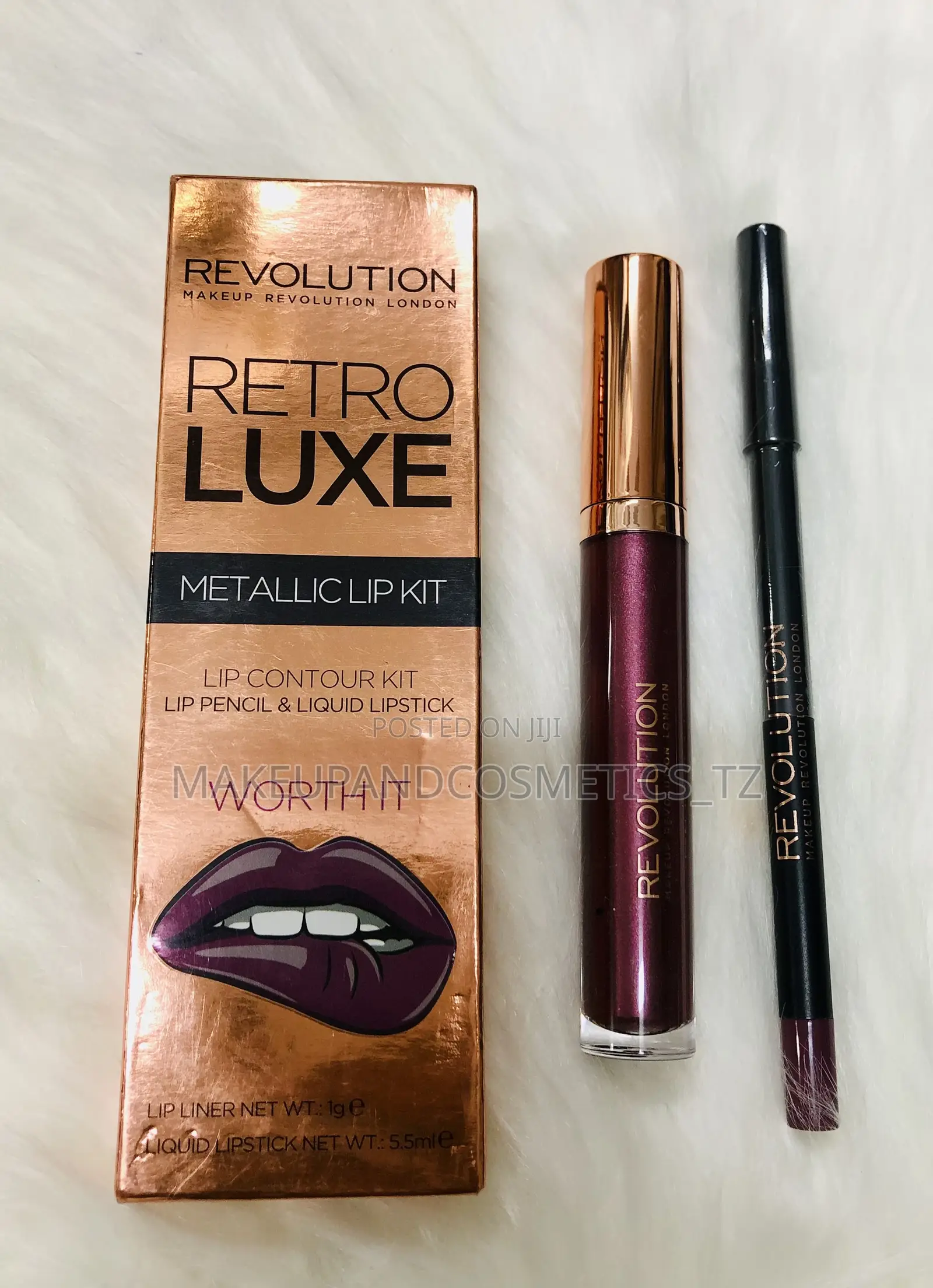 Revolution Retro Luxe Metallic Lip Kit Worth It