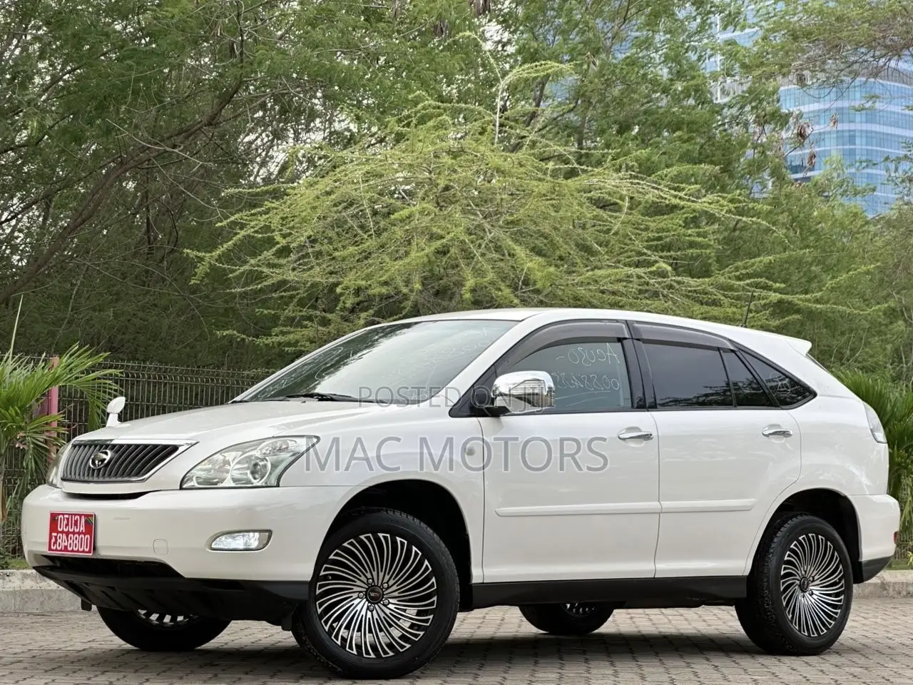 Toyota Harrier 2008 White