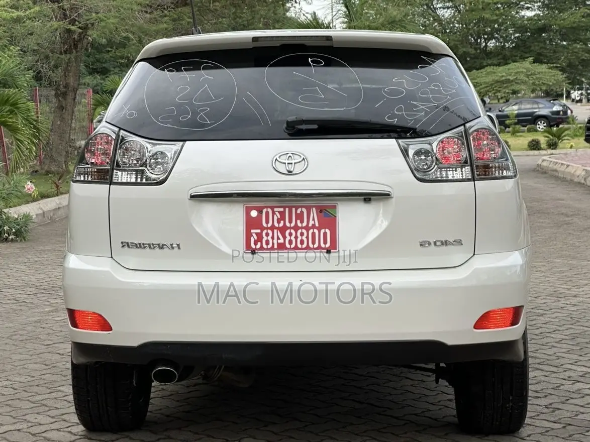 Toyota Harrier 2008 White