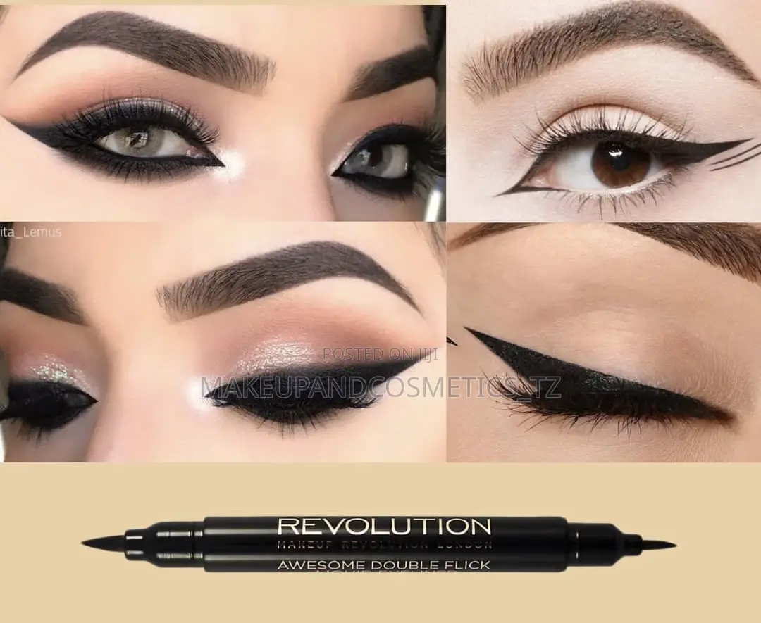 Make Up Revolution Awesome Eye Liner-Double