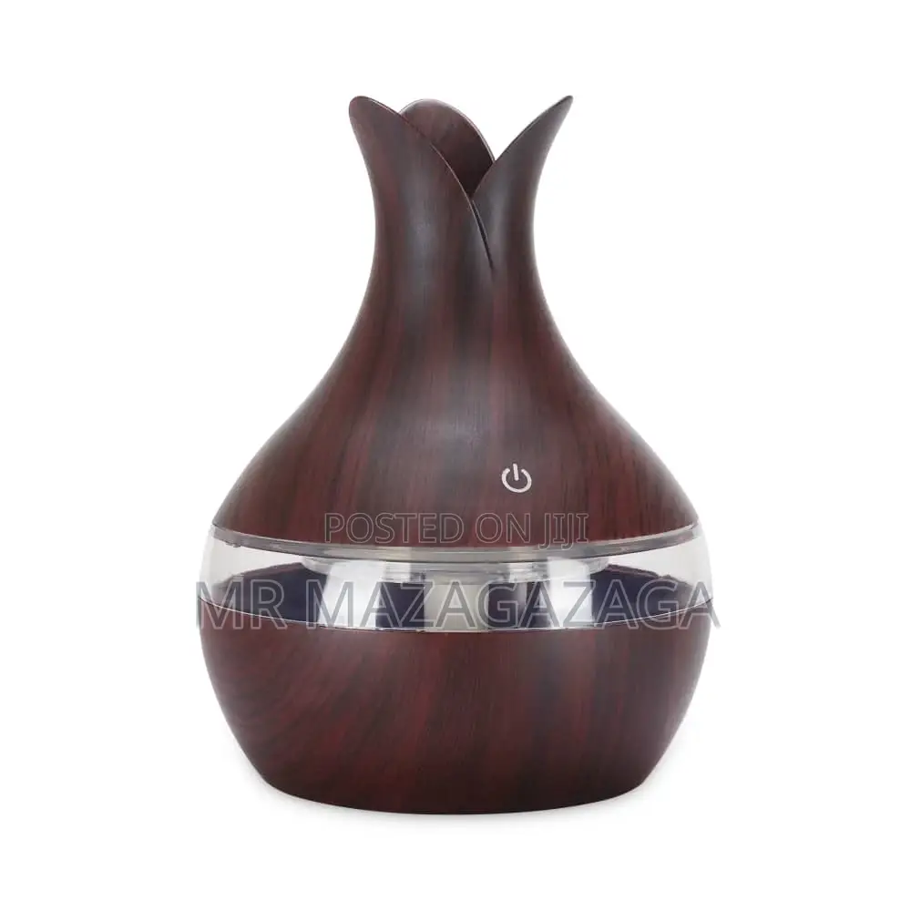 Wood-Grain Essential Oil Diffuser and Humidifier.
