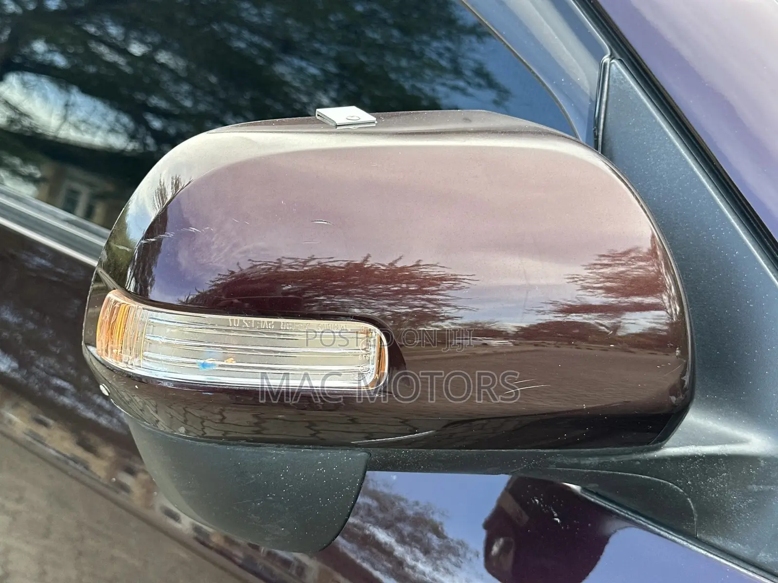 Toyota Vanguard 2011 Burgundy