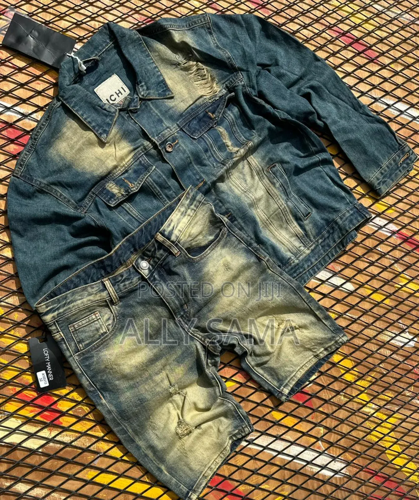 Full Jeans Coats Short Men's Classic