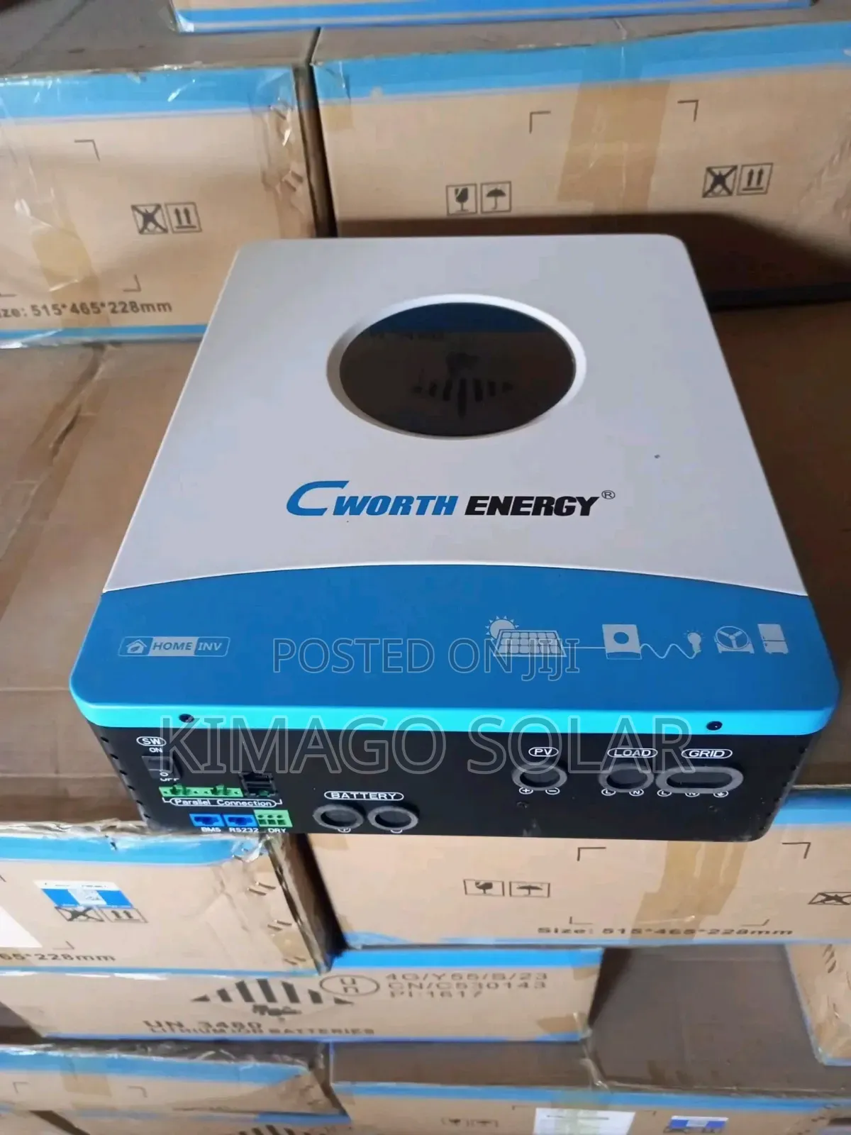 Solar Inverter 6kva 48v MPPT Nguvu Halisi