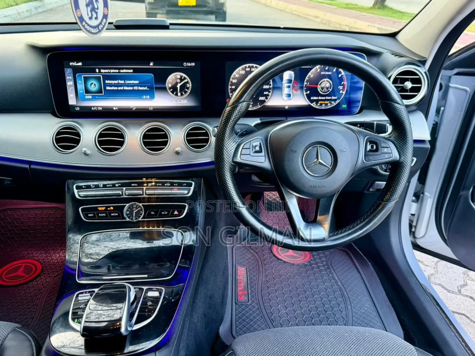 Mercedes-Benz E200 2017 Silver