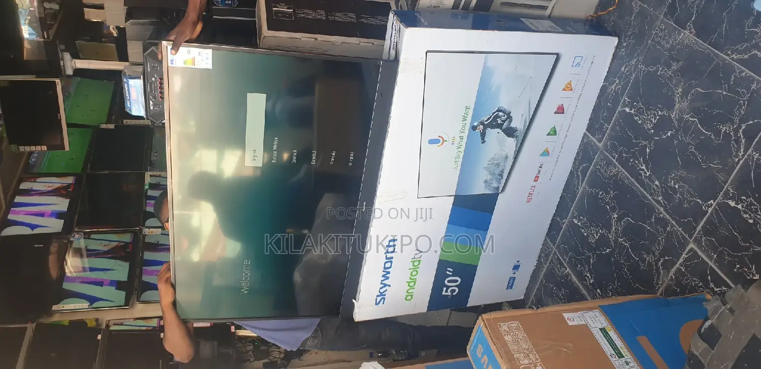 Skyworth Smart Android TV With Sound Bar Inch 50