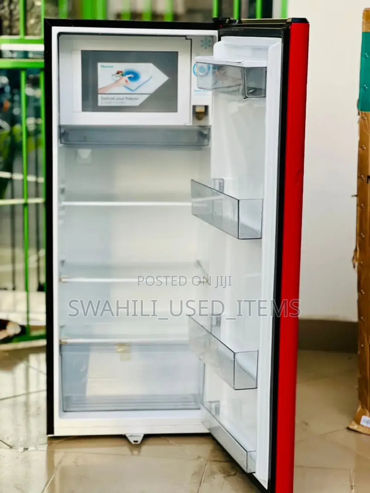 Hisense Fridge 177l Red Color