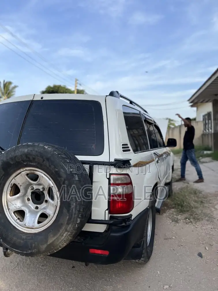 Toyota Land Cruiser 2002 White