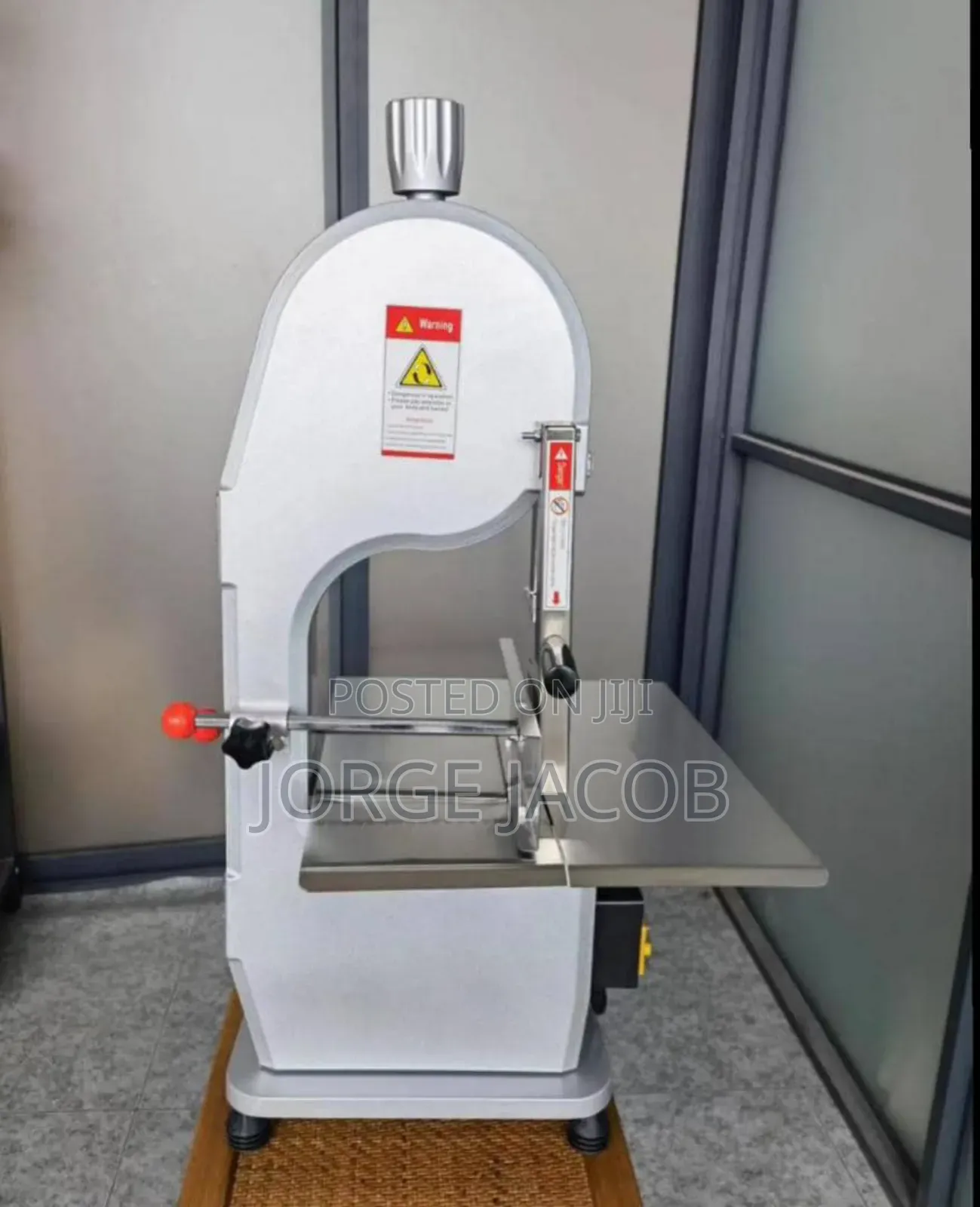Commercial Electric Meat and Bone Band Saw Machine.