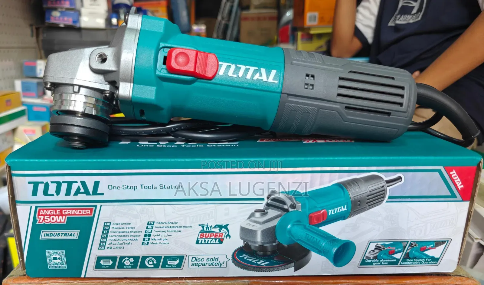 *Angle Grinder 41⁄2" Total*  750w