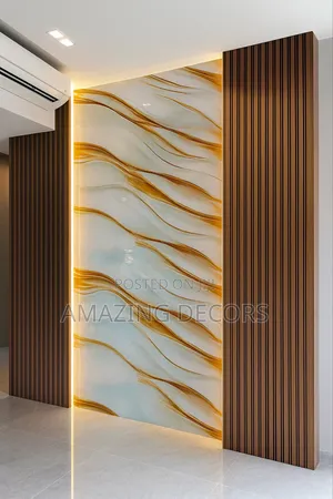 Marble Sheet Sticker (White)