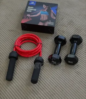 Heavy Rope + 2kg Dumbbells – Unbeatable Combo Deal