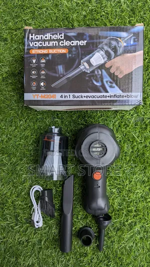 4-in-1 Wireless Handheld Vacuum: Suction, Blower, Inflator