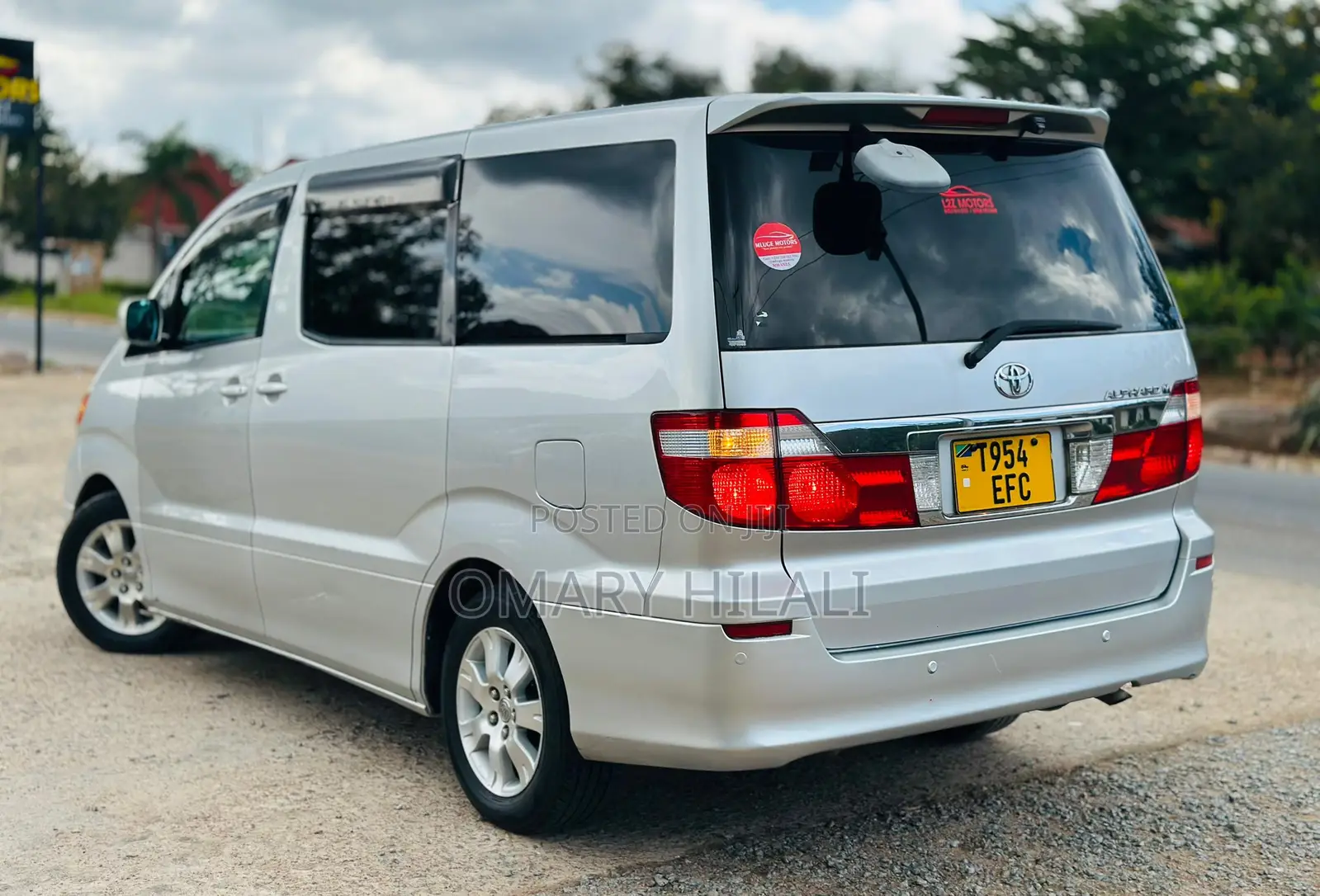 Toyota Alphard 2003 Silver
