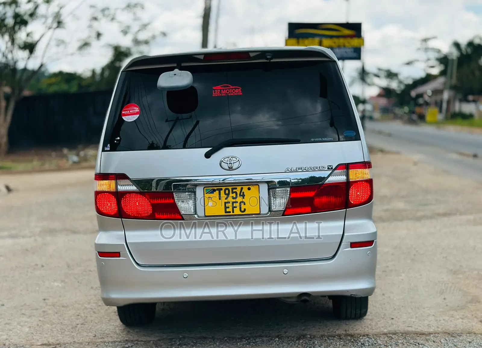 Toyota Alphard 2003 Silver