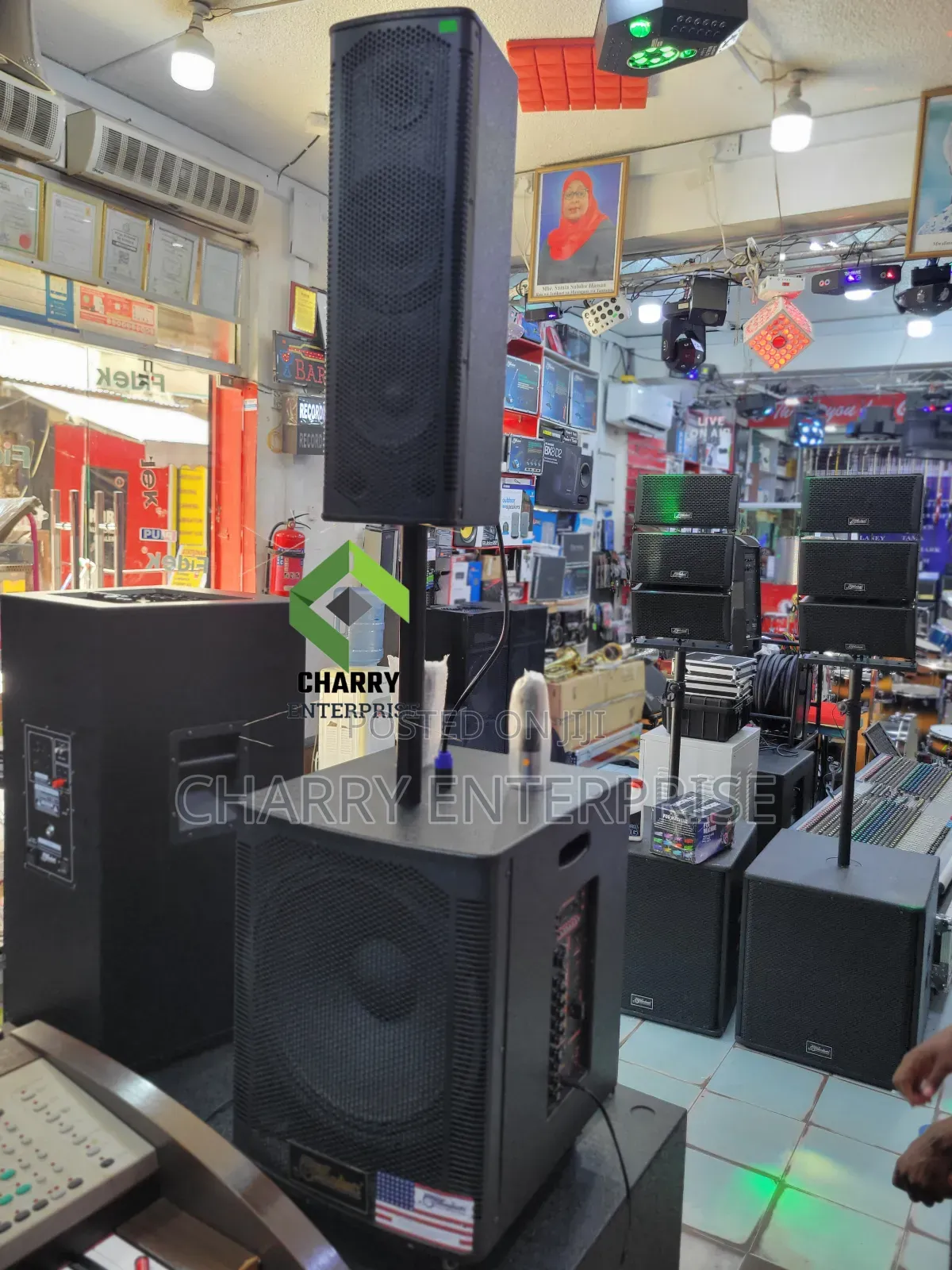 Soundsoft Rechargeable Base and Mid Speakers With Quality Sound